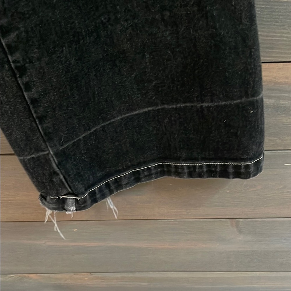 Vintage JNCO Black Wide-Leg Jeans with JNCO Embroidery - Picture 2 of 8